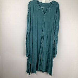 Woman Within Button-Down Shirt Dress womens size 1X 22/24